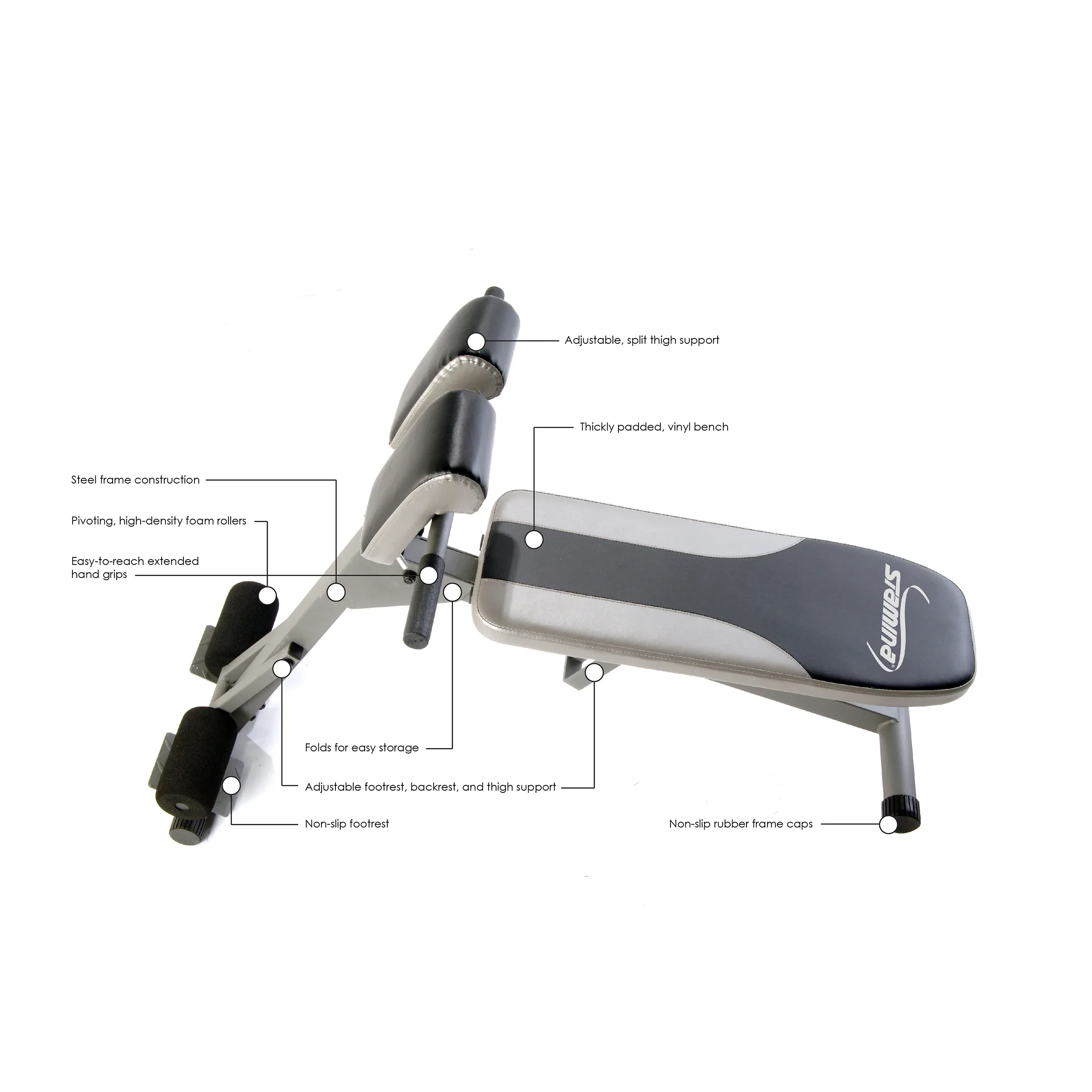 Stamina® Ab/Hyper Bench Pro - Image 3